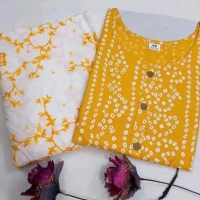 Rayon Kurti with Bottom 2PC Kurti Mix Stock Lot