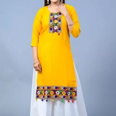 Rayon Kurti with Bottom 2PC Kurti Mix Stock Lot