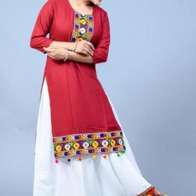 Rayon Kurti with Bottom 2PC Kurti Mix Stock Lot