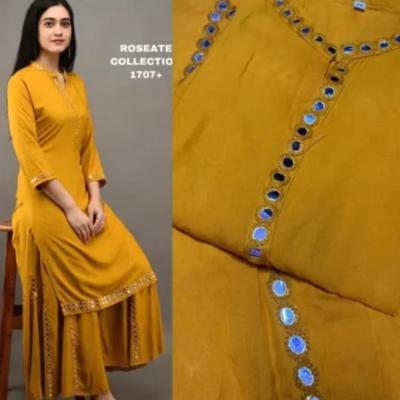 Rayon Kurti with Bottom 2PC Kurti Mix Stock Lot