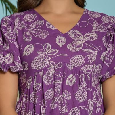 Cotton 60-60 Printed Women's Tunic