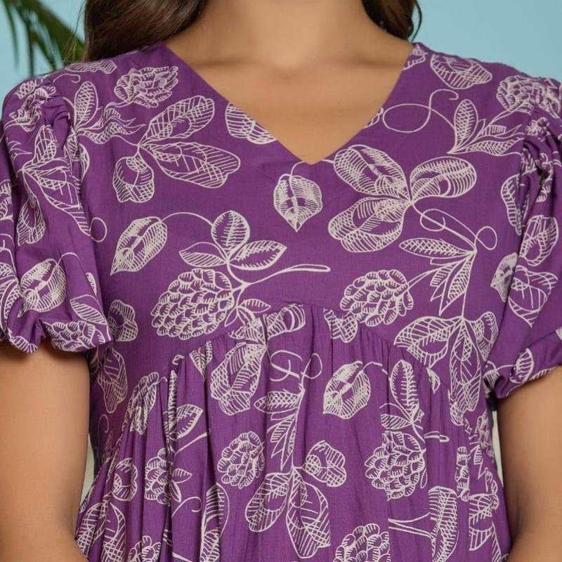 Cotton 60-60 Printed Women's Tunic