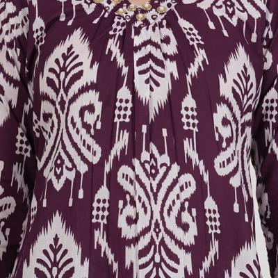 Cotton Visscose Prinetd Kurti with Pant and Dupatta