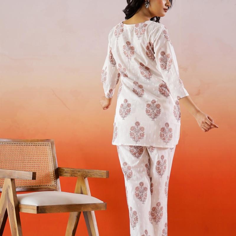 Cotton Printed Women Co-ord Set