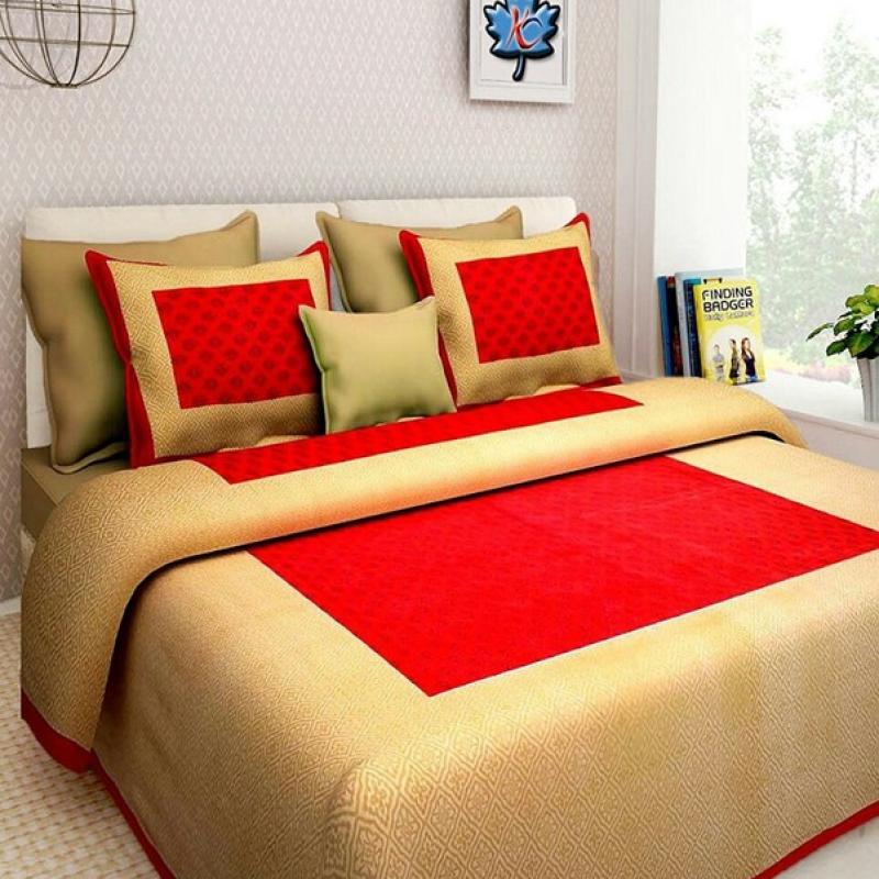 Addey - Cotton Printed Double Bedsheet Stock Lot