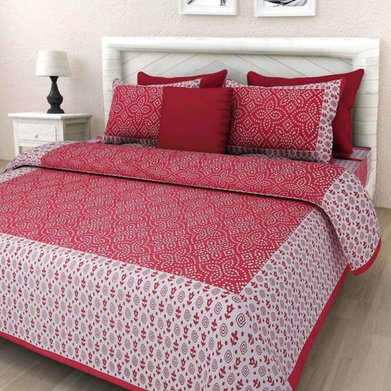 Addey - Cotton Printed Double Bedsheet Stock Lot