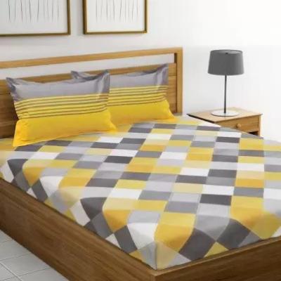Addey - Cotton Printed Double Bedsheet Stock Lot