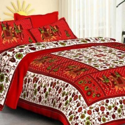 Addey - Cotton Printed Double Bedsheet Stock Lot