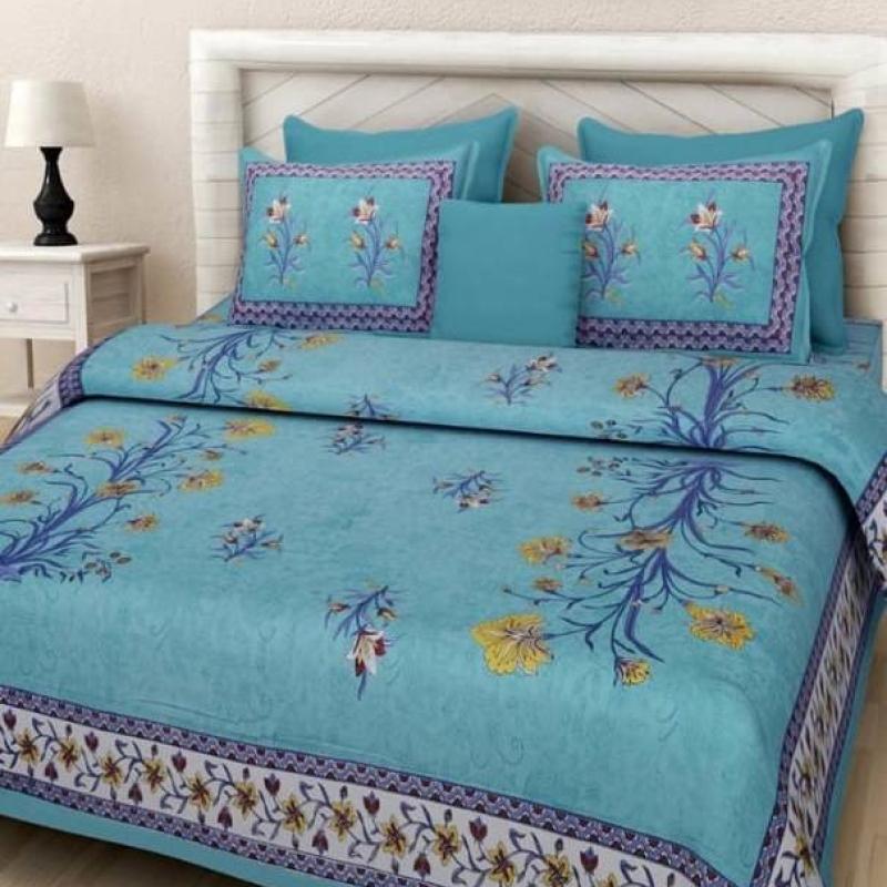 Addey - Cotton Printed Double Bedsheet Stock Lot