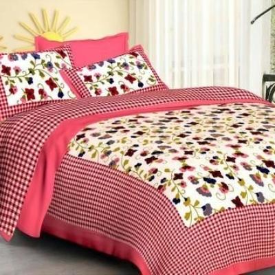 Addey - Cotton Printed Double Bedsheet Stock Lot