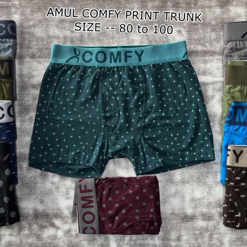 Amul Comfy Men's Undergarments Print Mini Trunk