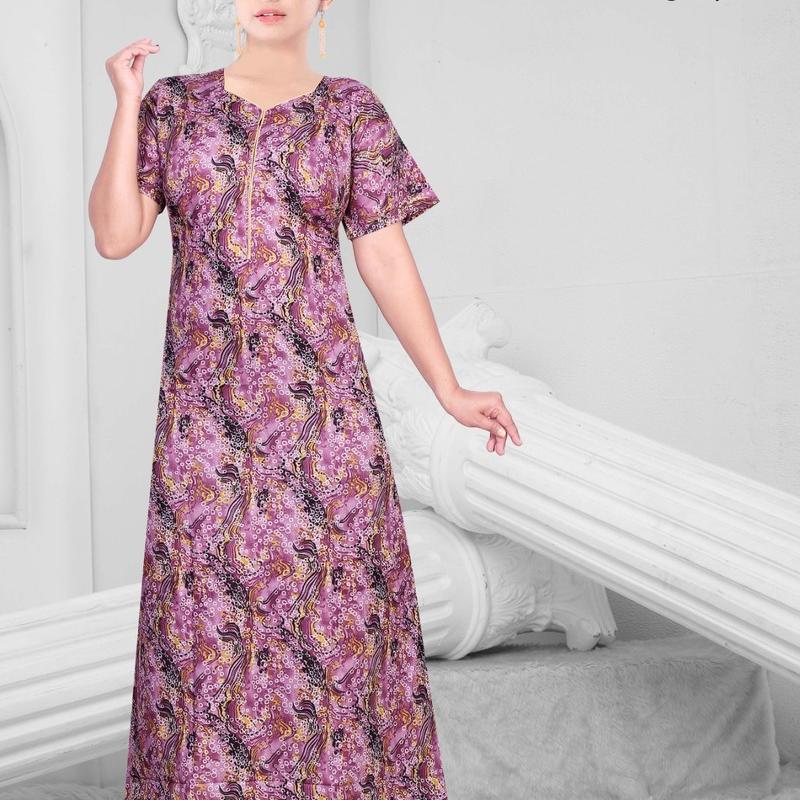 Missy - Cotton Printed Women's Night Gown