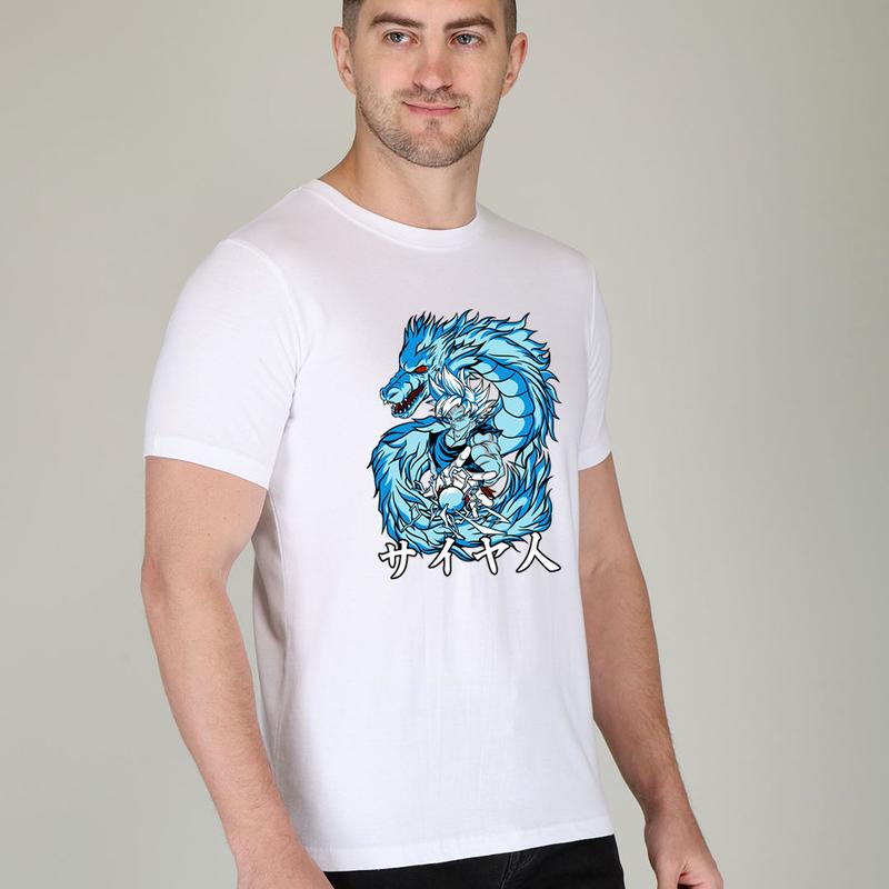 Cotton Bio Wash Printed Men't T-shirt