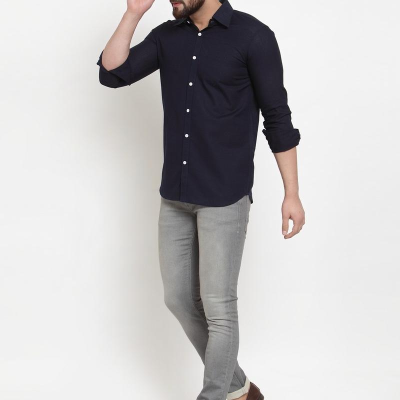 Radha - Cotton Dobby Mens Shirt