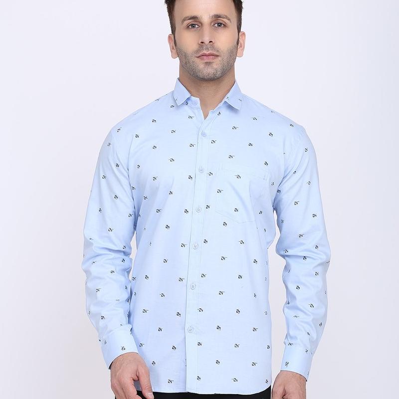 Radha - Cotton Full Sleeve Digital Printed Men's Shirt