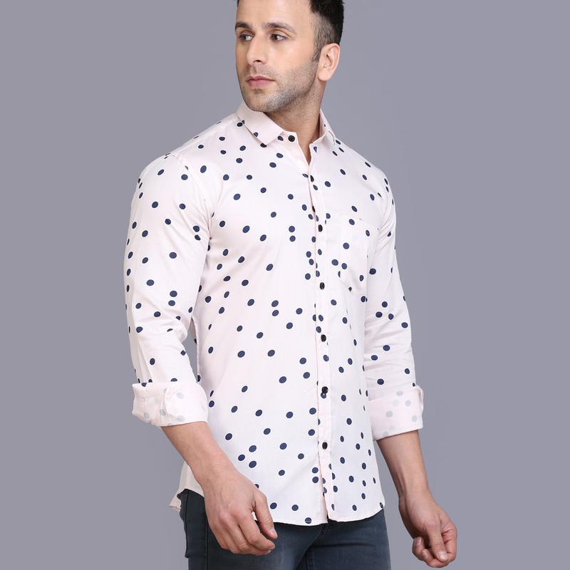 Radha - Cotton Full Sleeve Printed Men's Shirt
