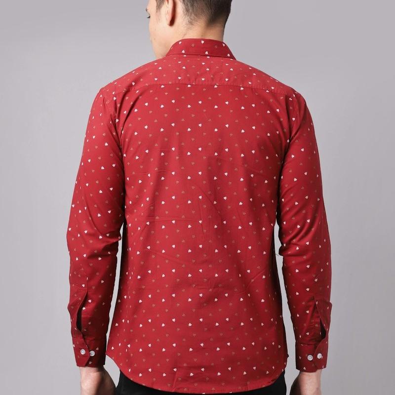 Radha - Cotton Full Sleeve Floral Printed Men's Shirt