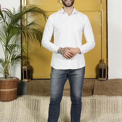 Radha - Casual Stylish Cotton Blend Cheakered Shirt For Men