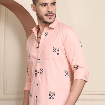 Radha - Cotton Block Print Shirt for Men