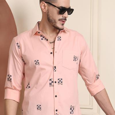 Radha - Cotton Block Print Shirt for Men