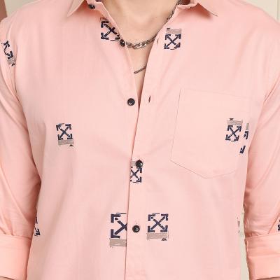 Radha - Cotton Block Print Shirt for Men