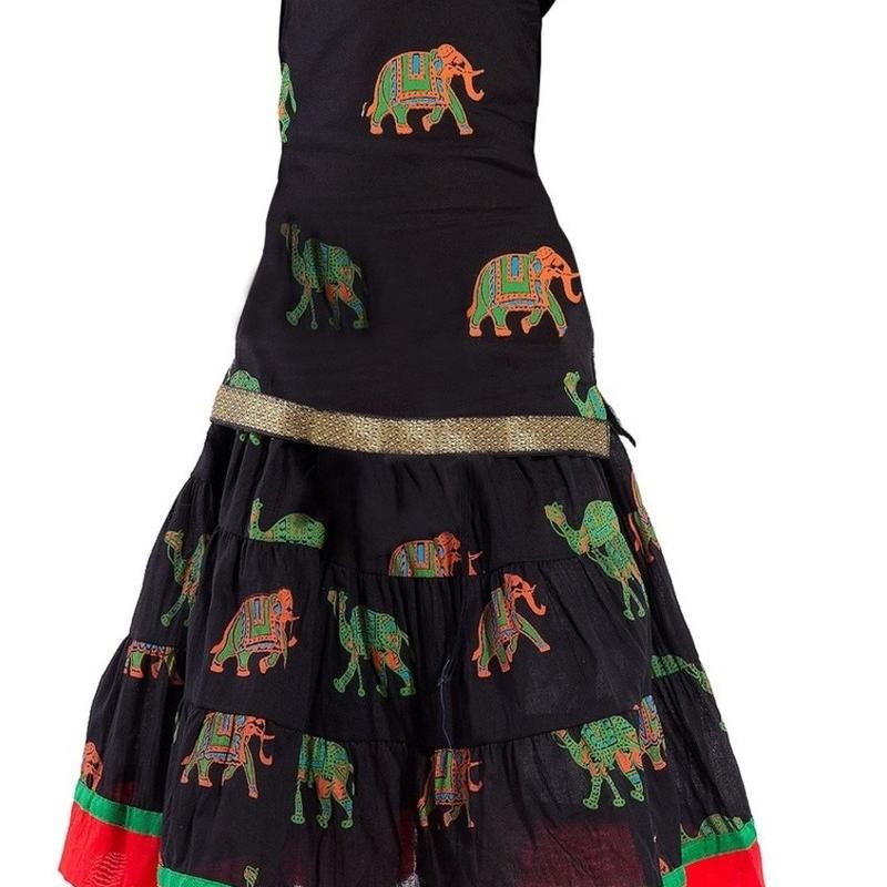 Moni - Cotton Printed Lehenga Choli