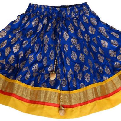 Moni - Rayon Printed Girls Lehanga Choli