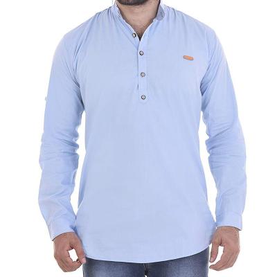 Moni - Cotton Solid Men's Short Kurta