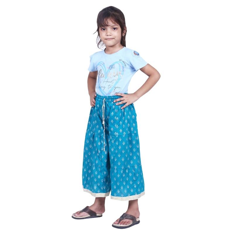 Shilu - Cotton Printed Kids Sharara