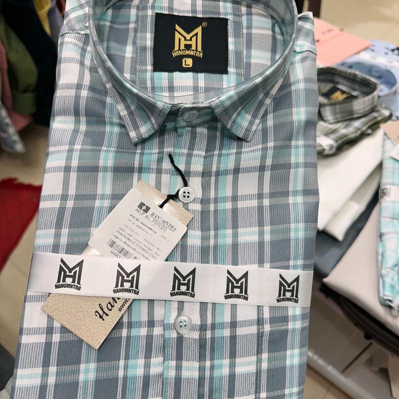 Radha - Cotton Cheakered Shirt for Men
