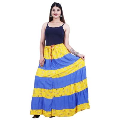 Shilu - Cotton Printed Long Skirt